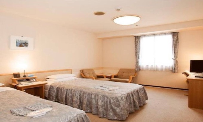Narita Hotel | Nonsmoking JR Narita Station Twin WiFi T/Narita City Chiba