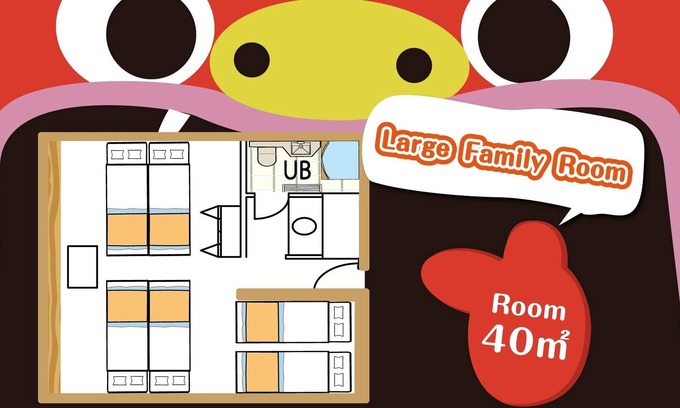 Asato House | Nonsmoking Large family room spacious 40 square / Naha Okinawa