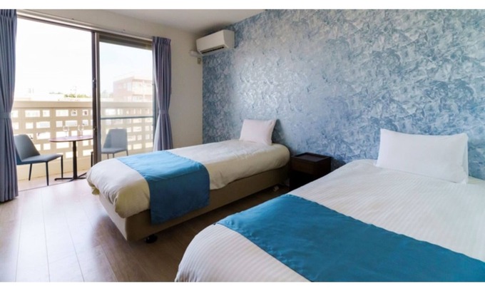 Kumejima Hotel | Nonsmoking standard twin room without meals A l/Shimajiri-gun Okinawa