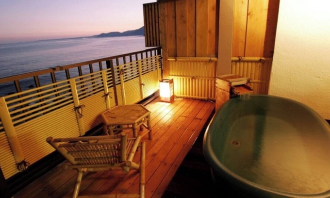 Inatori Hotel | Nonsmoking standard guest room with openair bath 1 night stay with breakfast/Kamogun Shizuoka