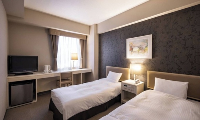 Nakajimakoen Hotel | Nonsmoking Standard Twin Room Room only Stand/Sapporo Hokkaidō