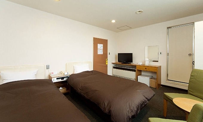 Shibata Hotel | Nonsmoking Twin room equipped with wireless LA/Shibata Niigata