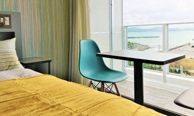 Nago Hotel | NonsmokingOcean View Twin B Extra Bed Breakf/Nago Okinawa