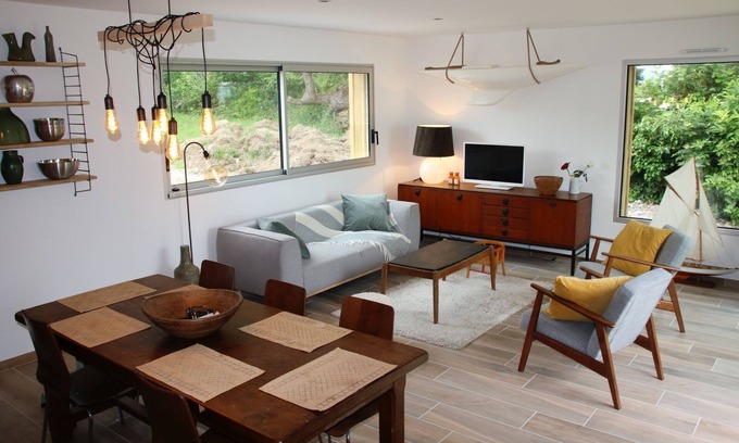 Veulettes-sur-Mer House | Normandy- Single storey house overlooking the sea