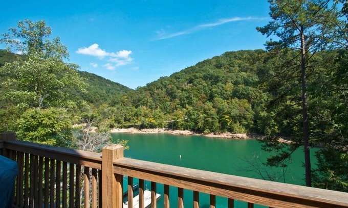 Lakeside Estates House | Norris Lakeside Estates home located inside the famous jumping bridge