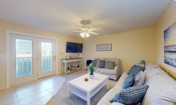 Caine Woods Condo | North Ocean City bayside condo with first floor convenience