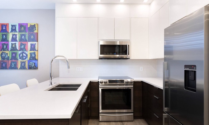 Village North House | North Star luxury condo with views, pool/hot tub in north village