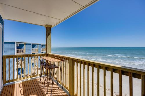 Sneads Ferry Apartment | North Topsail Beach Condo with Ocean-View Balcony!