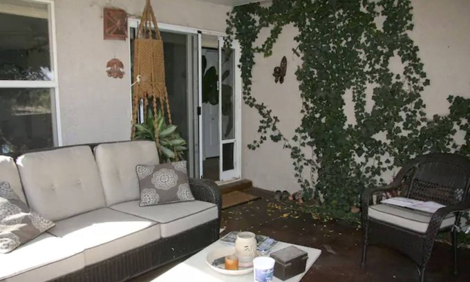 Alban Hills House | North Valley Suite 1: Bedroom, Office, Private Bathroom, Gym, Trails