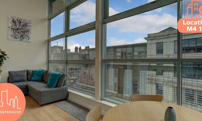Northern Quarter Apartment | Northern Quarter Penthouse by City SuperHost