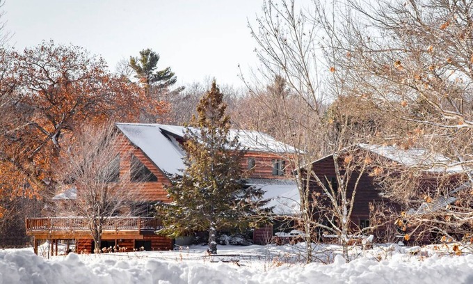 Birchwood House | Northwoods Antler Lodge - Rustic Retreat Sleeps 12