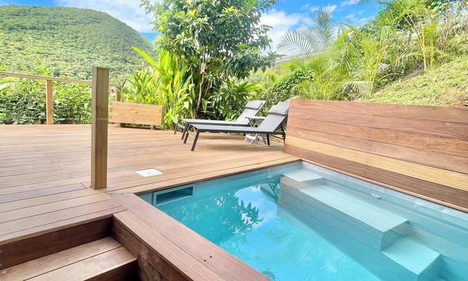 Sainte-Luce Cabin | nSea view lodge 2 people Sainte-Luce, southern Martinique 5 min from the beaches