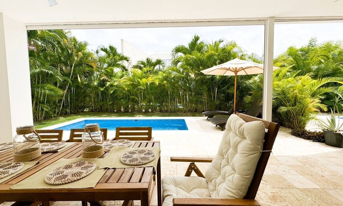 El Soco House | Nueva Romana Beach 3Bd+10px+pool+golf+tennis+Beach