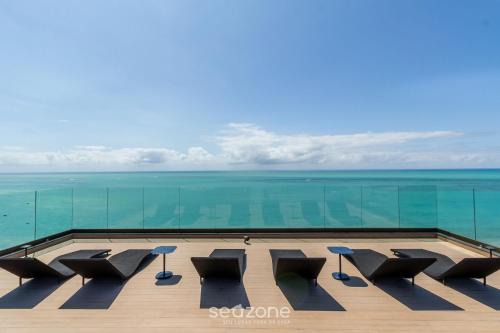 Pajucara Apartment | NWTs - Studios with side sea view in Maceió III
