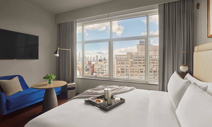 SoHo Hotel | NYC Living, ModernHaus Bliss, Onsite Rooftop Pool, 2 Pet-Friendly Units!