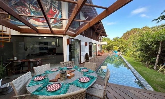 Mata de Sao Joao House | O Paraíso em Praia do Forte com Originalidade e Conforto