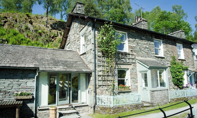 Elterwater Cottage | OAKBANK, family friendly, with open fire in Elterwater