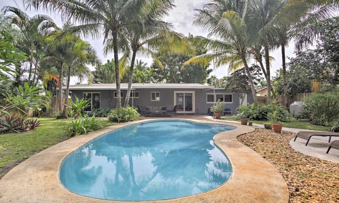 South Corals House | Oakland Park Vacation Rental with Private Pool!