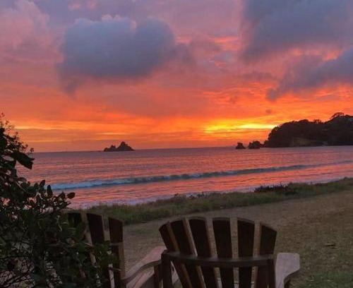 Oakura House | Oakura Bay Absolute Beachfront Holiday Home