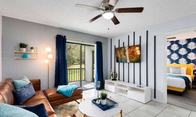Titusville Apartment | Oasis 105 - Blue Bliss