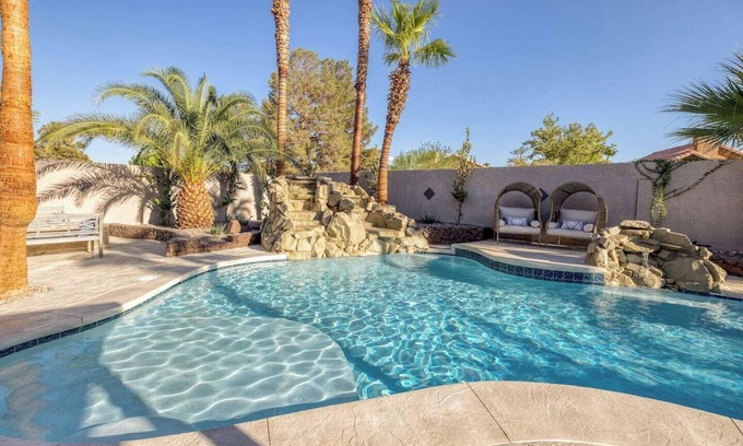 North Las Vegas House | Oasis in the Desert w/Heated Pool Fully Renovated