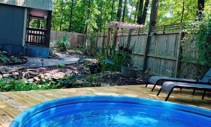 Jones Mills Cabin | Oasis in the woods with Hot Tub-Coffee Bar-Cowboy Pool