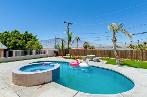 Desert Hot Springs House | Oasis tranquil home Retreat Private Pool, Spa, and BBQ