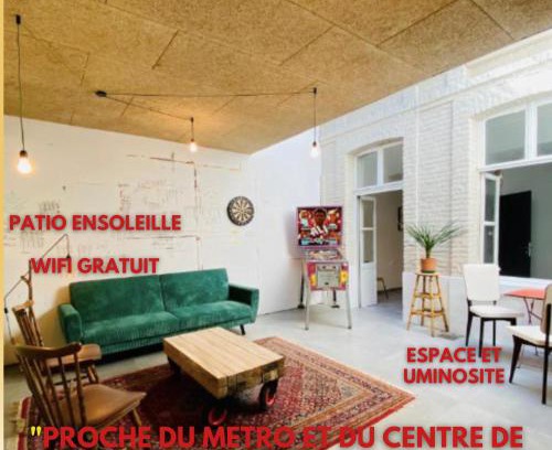Vauban - Wazemmes Apartment | Oasis Urbaine - Spacieux et calme avec patio