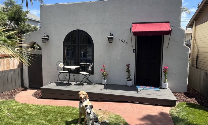 Ocean Beach House | OB Cottage: 5 Blocks to Beach, Fenced Yard, Dog Friendly, Air Conditioning!