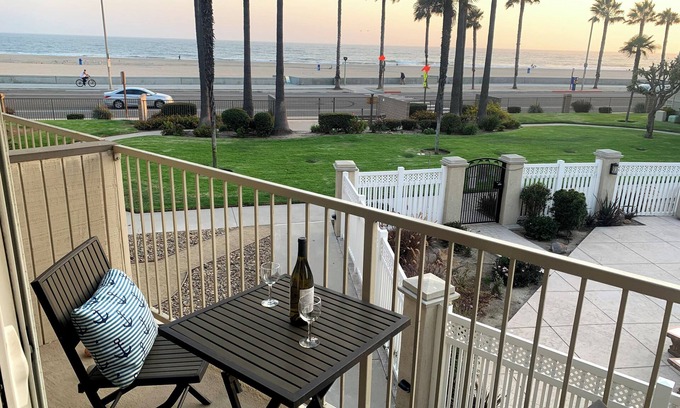 Port Hueneme Condo | Ocean and Pool Views from the Living Room and Bedroom!
