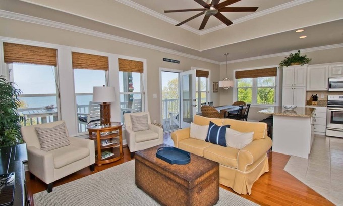 Indian Beach Condo | Ocean Club S304, Soundfront Condo in Indian Beach, NC!