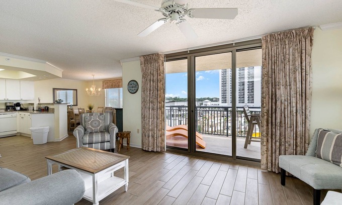 Arcadian Shores Condo | Ocean front 2 bedroom, 2 bath condo - 301 Brighton