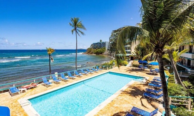 Bolongo Bay Condo | Ocean-Front 3 Bedroom Villa! Optional SUV Rental