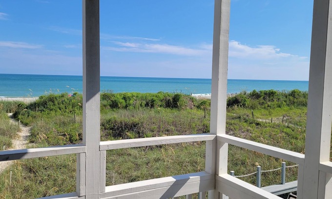Windy Hill Condo | Ocean Front Unit, First Floor. Just steps from the beach.