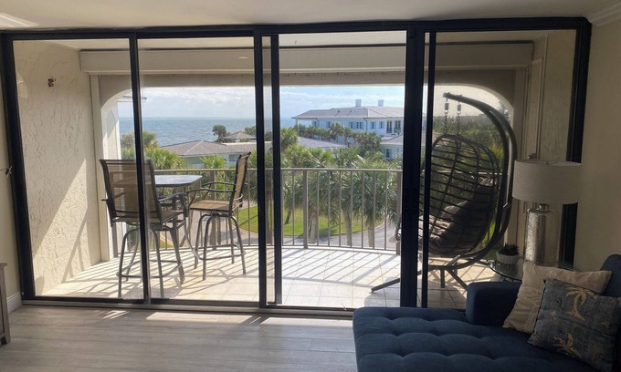 Indian River Shores Condo | Ocean Front Condo - Just Renovated & Furnished with pool Pickle ball & Tennis