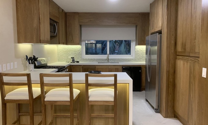 Todos Santos House | Ocean front villa that has been recently remodeled.