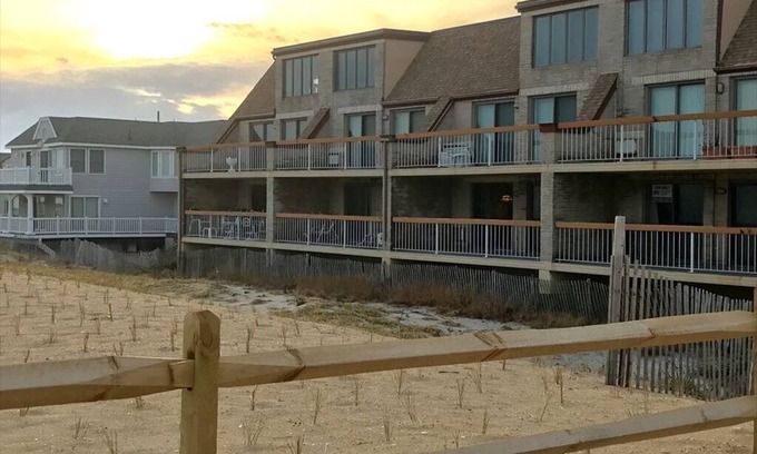 Beach Haven Condo | Ocean front with beautiful ocean view from deck