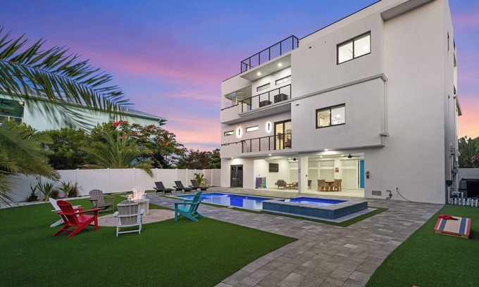 Marathon Villa | Ocean Muse - Lux Waterfront Escape - Pool - Dock