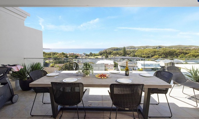Fingal Bay House | Ocean Scene - Amazing Ocean Views over Fingal Bay