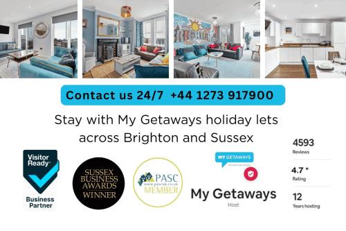 Peacehaven House | Ocean Side with Free Parking By My Getaways