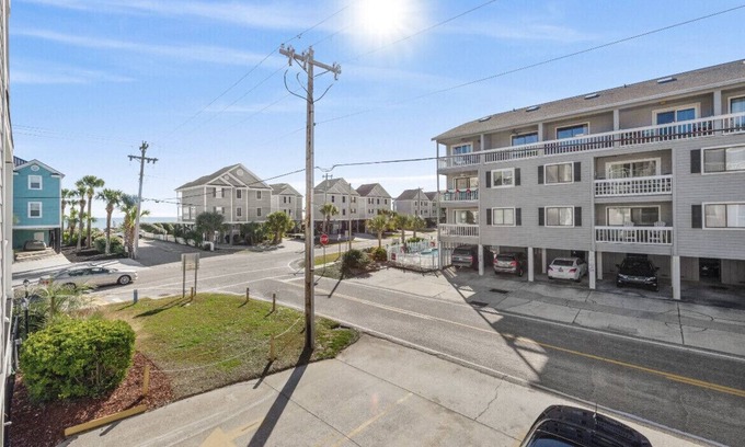 Garden City Condo | OCEAN VIEW , SANDY SHORES 11, CLEAN FAMILY, Balcony, pool, Elevator. 2 bedroom