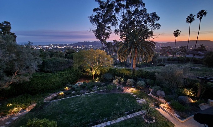 Upper Riviera House | Ocean View Santa Barbara Riviera Home.