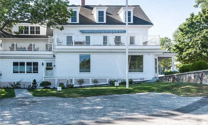 York Harbor Condo | Ocean View Steps Away from York Harbor Beach! Now booking Fall 2025!
