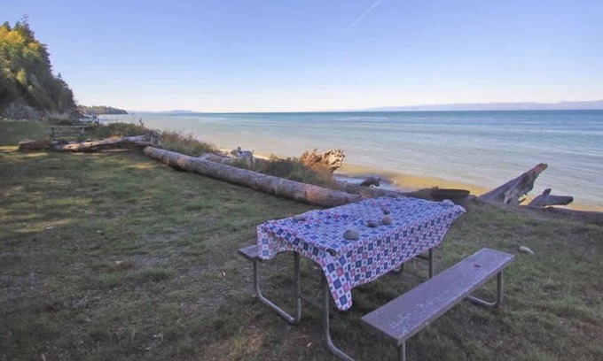 Port Angeles RV Rental | Ocean View Tent Site T12
