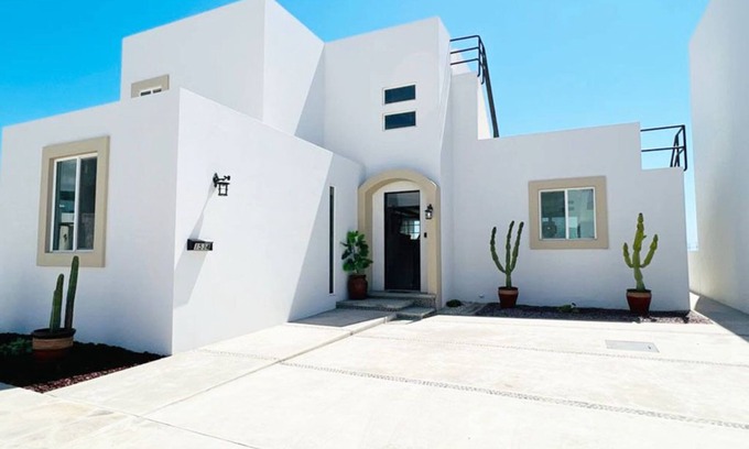 Ensenada Villa | Ocean View Villa between Rosarito & Ensenada steps from the beach, pet friendly!