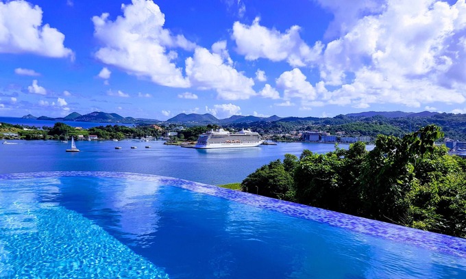 Charlotte Villa | Ocean View Villas just a short walk from La Toc Beach!