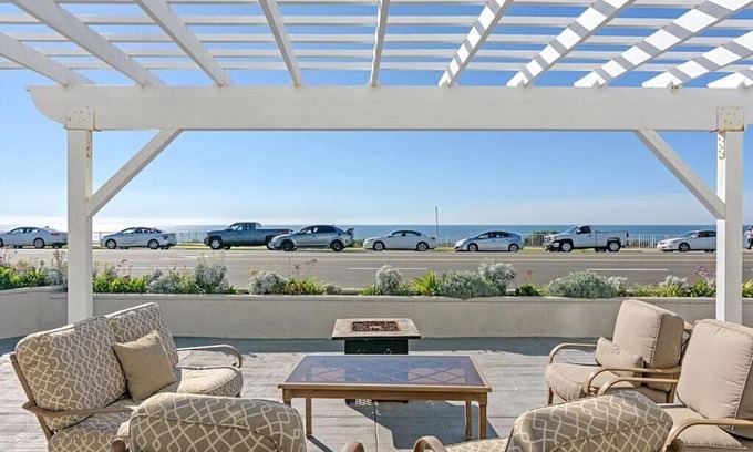 Carlsbad Apartment | Ocean Views, Across The Street From Beach, Private Patio