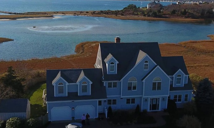 West Hyannisport House | Ocean Views From Every Room, Beach 30 Seconds Away!