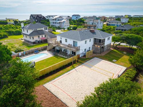 Southern Shores House | Ocean Views Pool Spa Volleyball Court Game Room
