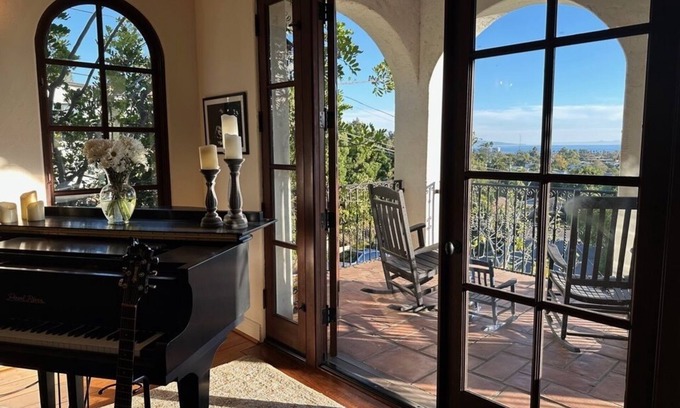 Pacific Palisades House | Ocean Views - Walk to Village - Minutes to Beach!